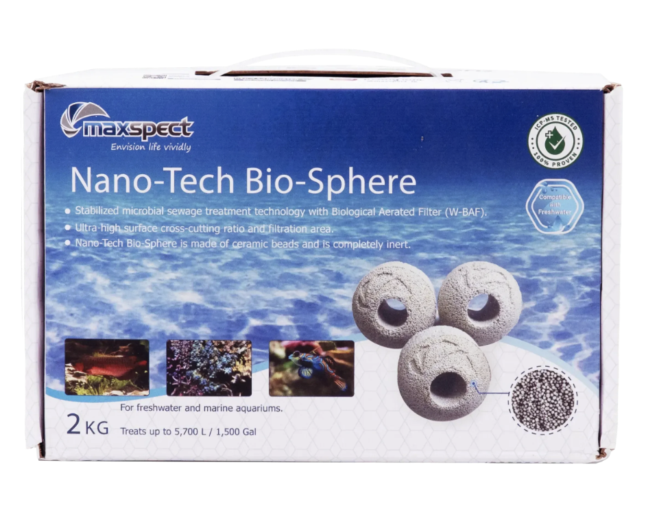 VẬT LIỆU LỌC Maxspect NANO-TECH BIO-SPHERE  (2KG)