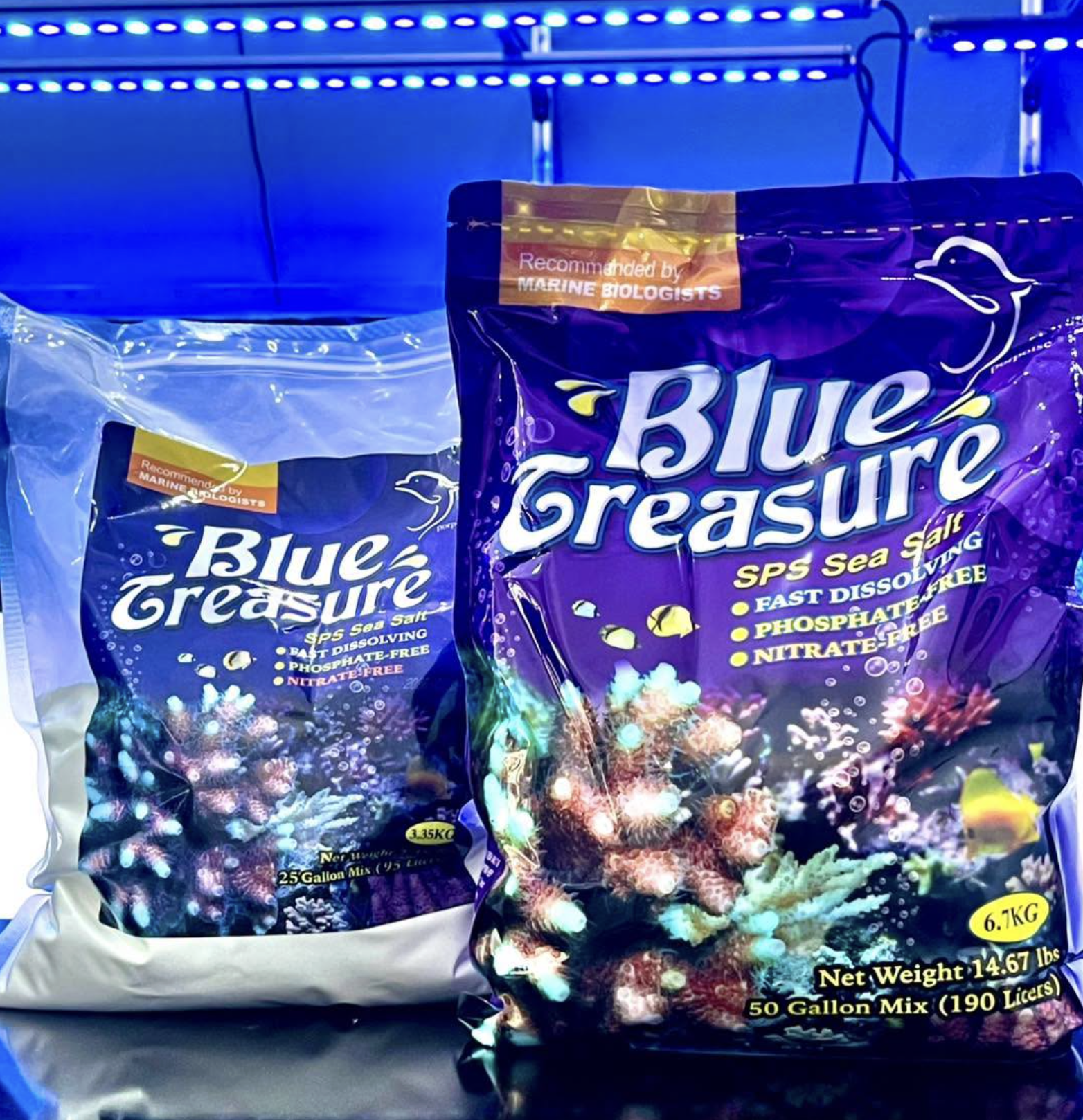  MUỐI BIỂN BLUE TREASURE SPS SEA SALT 3.35 KG
