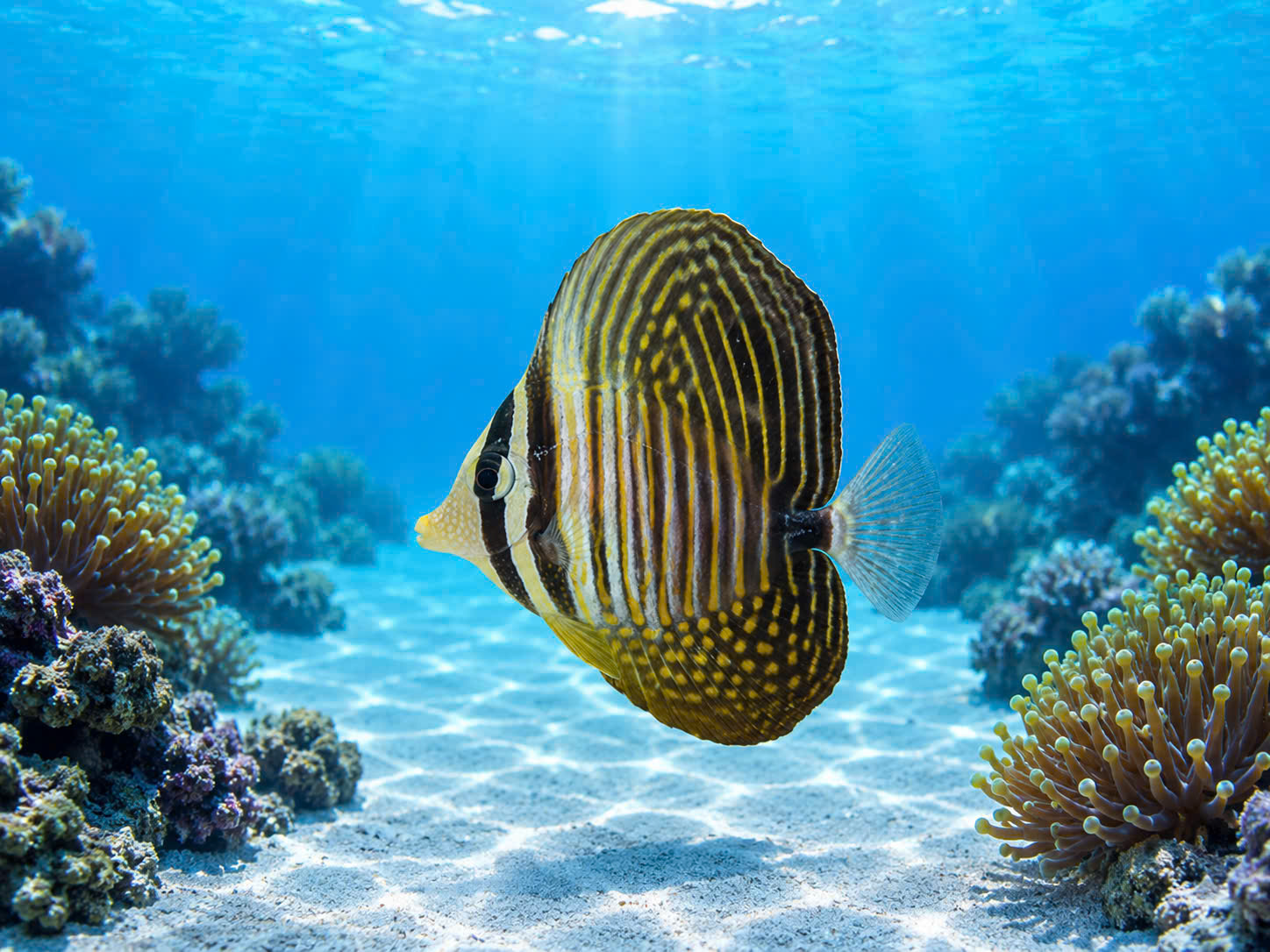 CÁ CHIM DÙ BIỂN ĐỎ (DESJARDINS'S SAILFIN TANG)