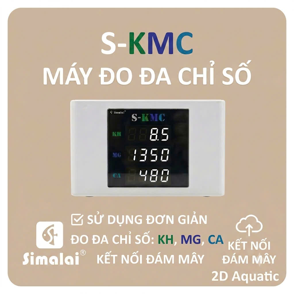 Máy Đo Tự Động Bể Cá Biển Simalai S-KMC